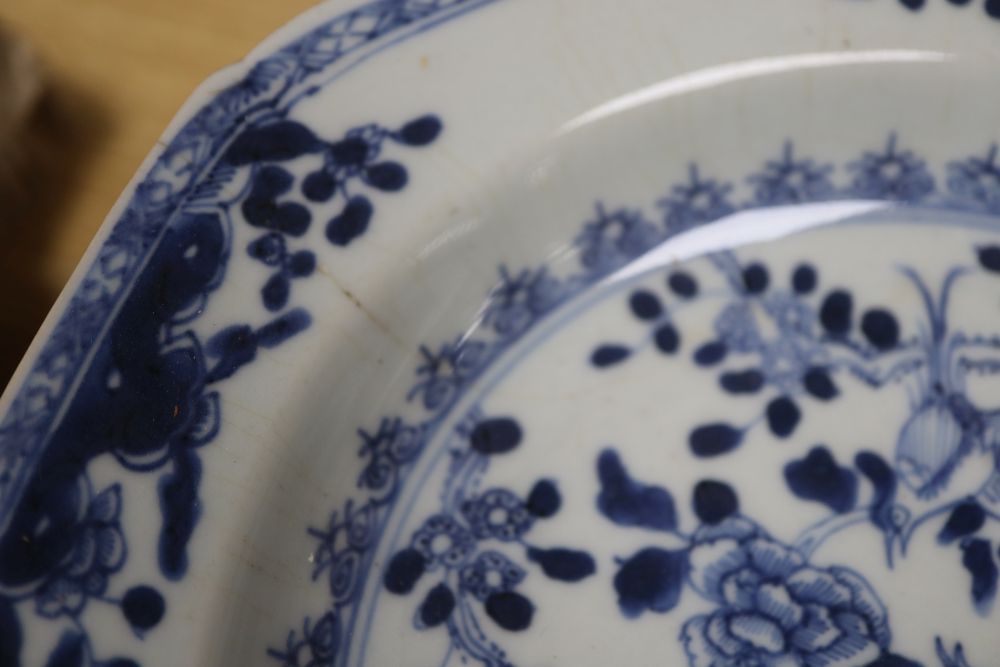 A collection of Oriental chargers and plates,
